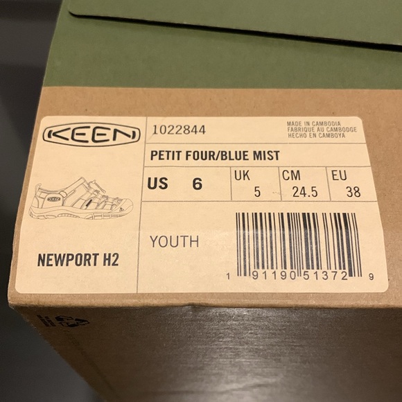 BRAND NEW ★ KEEN YOUTH SANDALS ★ US SIZE 6 Youth / EU 38 / 24.5 cm ★ - Picture 11 of 11